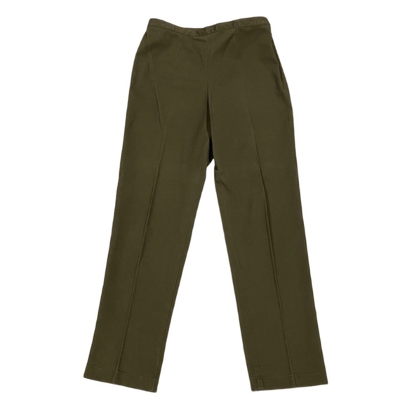 Ann Taylor Pants - Ann Taylor Stretch Dress Pants Women’s Size 6 Olive Green Side Zipper Trousers